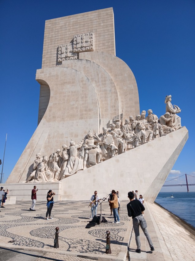 Monumentet över upptäkterna i Lissabon. Foto: G Åhrén